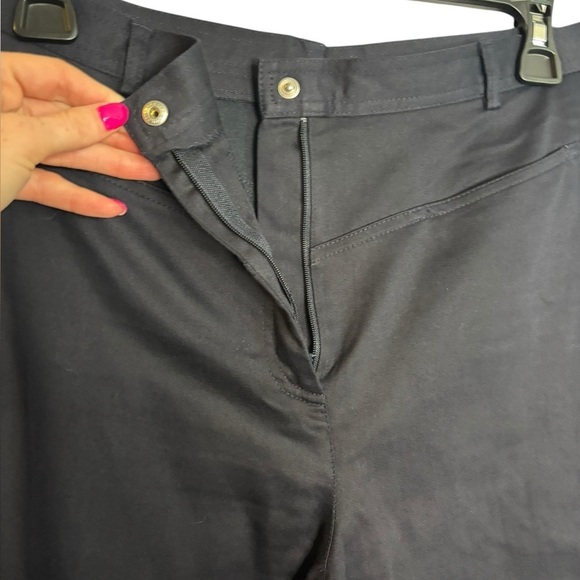 Alain Manoukian Navy Straight Leg Business Casual Pant Size EU 40 - Picture 8 of 13